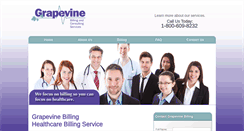 Desktop Screenshot of grapevinebilling.com